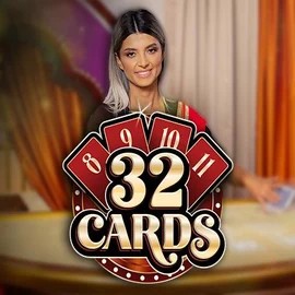 Live Casino logo of 32 Cards from Ezugi at Ozoon Casino