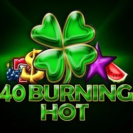 40 Burning Hot logo by Amusnet Interactive at Ozoon Casino40 Burning Hot