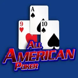 All American Poker slot logo by RTG (Reel Time Gaming) at Ozoon CasinoAll American Poker