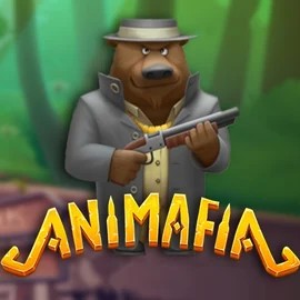 Animafia slot logo by Peter & Sons at Ozoon CasinoAnimafia