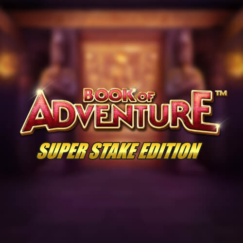 Logo of Book of Adventure Super Stake Edition from Stakelogic at Ozoon Casino