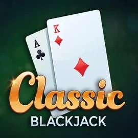 Classic Blackjack logo by Red Tiger Gaming Ozoon Casino