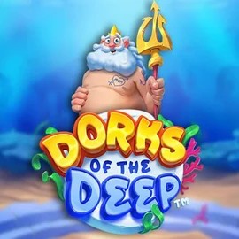 Dorks of the Deep slot logo by Hacksaw Gaming at Ozoon CasinoDorks of the Deep