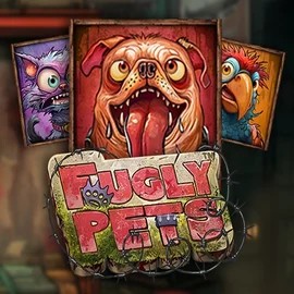 Fugly Pets slot logo by Stakelogic at Ozoon CasinoFugly Pets