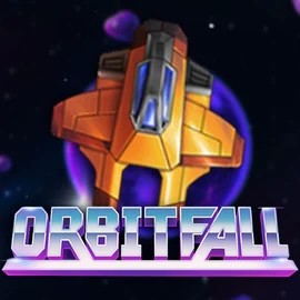 Orbitfall slot logo by ELK Studios at Ozoon CasinoOrbitfall