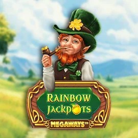 Rainbow Jackpots Megaways logo by Red Tiger Gaming Ozoon Casino