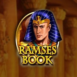 Ramses Book Deluxe slot logo by Gamomat at Ozoon CasinoRamses Book Deluxe