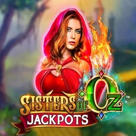 Sisters Of Oz Jackpots logo by Triple Edge Studios at Ozoon CasinoSisters Of Oz Jackpots