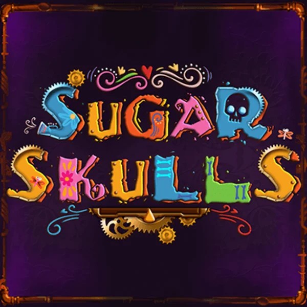 Logo of Sugar Skulls from Booming Games at Ozoon Casino